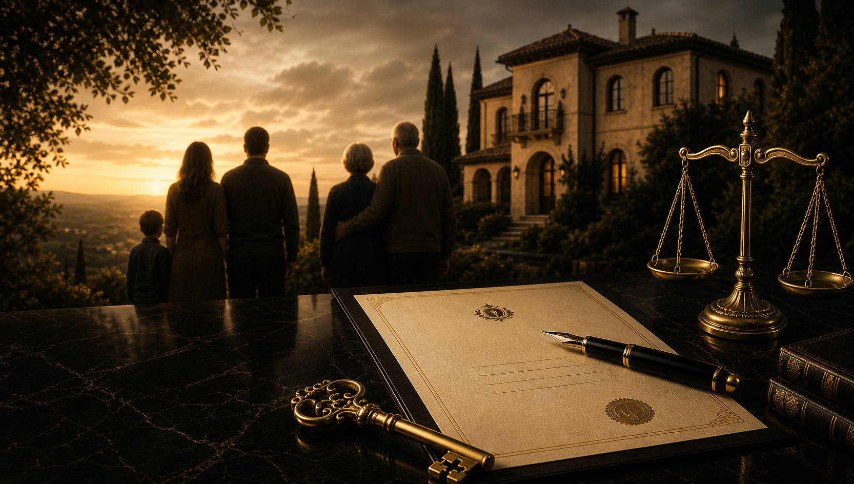 German nationals inheriting property in Spain